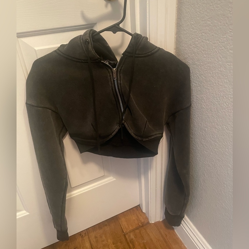Emory Park Black Casual Hoodie